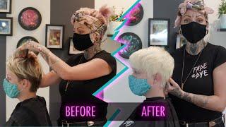 How To Bleach Out Hair with Roots to Level 10 Blonde