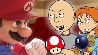 Classic Caillou And Rosie Misbehave At The Mario MovieGrounded