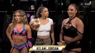 Kelani Jordan Jaida Parker & Lola Vice Backstage NXT October 1 2024