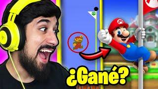 SI COMPLETO UN NIVEL CAMBIO DE JUEGO   SUPER MARIO BROS