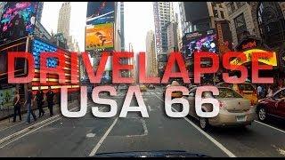 DRIVELAPSE USA 66  - 9000 Mile Road Trip Across America and Back in 5 Minutes