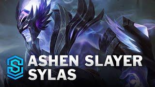 Ashen Slayer Sylas Skin Spotlight - League of Legends