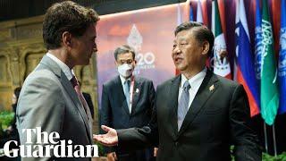 Xi Jinping confronts Justin Trudeau at G20 over leaked conversation details