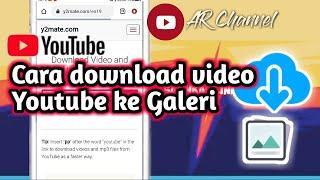 Cara simpan video atau audio dari Youtube ke Galeri