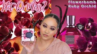 NEW VIKTOR & ROLF FLOWERBOMB RUBY ORCHID REVIEW  MY PERFUME COLLECTION 2022