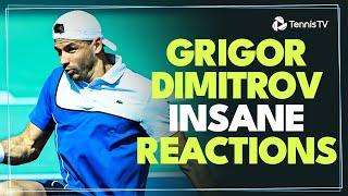 Grigor Dimitrov INSANE Reactions vs Alexander Zverev  Miami 2024