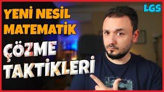 Yeni Nesil Matematik Çözme Taktikleri  ADIM ADIM BU İŞİ HALLET  LGS