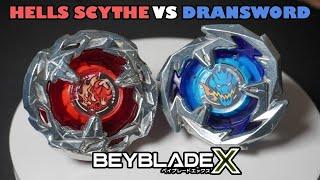 ITS SO CHAOTIC DRANSWORD VS HELLSSCYTHE - BEYBLADE X BATTLES