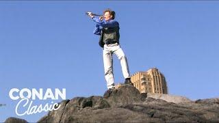 Conan Goes Birdwatching In Central Park  Late Night with Conan O’Brien