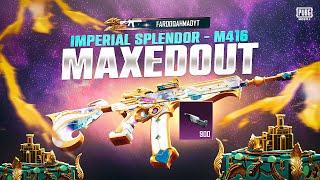 Most Luckiest Mythic Imperial Splendor M416 Lucky Spin   PUBG MOBILE