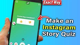 How to Make an Instagram Story Quiz Easy