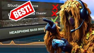 *UPDATE* Hear Footsteps EASY   Best Warzone and MW3 Audio Settings Best Audio Mix & Sound