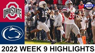 #2 Ohio State vs #13 Penn State Highlights  College Football Week 9  2022 College Football