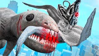 БЕГЕМОТ ПРОТИВ АКУЛЫ САМОЛЁТ В ГАРРИС МОД SCP БИТВА AIRCRAFT SHARK VS BEHEMOTH В Garrys Mod