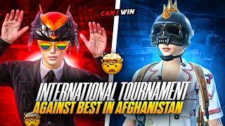 International Tournament Semifinal Against Best Player in Afghanistan Can i Qualify For final?