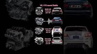 V8 And V10 Sound Battle #shorts