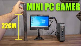 MONTEI UM MINI PC GAMER QUE RODA TUDO