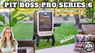PIT BOSS PRO SERIES ELITE VERTICAL - SERIES 6  Unboxing features and review