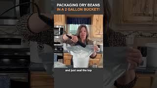 Packaging Dry Beans for Storage is SIMPLE