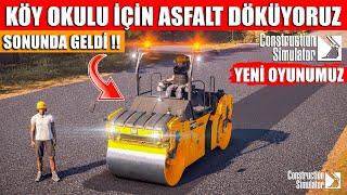 YENİ OYUNUMUZ ÇIKTI  NELER VAR NELER...  CONSTRUCTION SIMULATOR 2022 