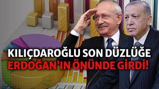 Yayın yasağından önceki son anket sonuçları Kılıçdaroğlu son düzlüğe Erdoğan’ın önünde girdi