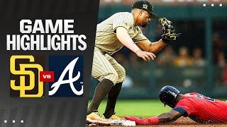 Padres vs. Braves Game Highlights 51724  MLB Highlights