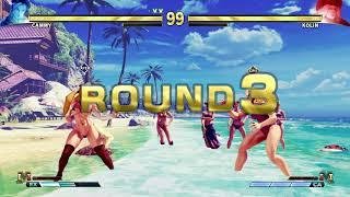 SFV PC Mod  Cammy Hot Maid VS Kolin Swimsuit MOD