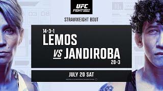 UFC VEGAS 94 LIVE LEMOS VS JANDIROBA LIVESTREAM & FULL FIGHT NIGHT COMPANION