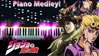 The Ultimate JoJos Bizarre Adventure Piano Medley - 500000 Subscribers Special