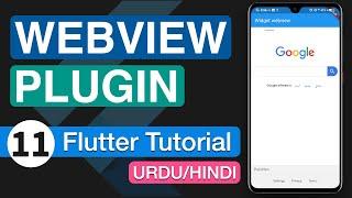 11 - WebView Plugin in Flutter App  Android Studio Tutorial 2020  HindiUrdu