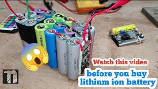 How to buy best quality lithium ion battery  12v battery making  buying trick  in hindi