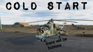 DCS  Mi-24P Hind cold start tutorial