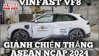 VINFAST VF 8 GIÀNH CHIẾN THẮNG VANG DỘI TẠI LỄ TRAO GIẢI CỦA ASEAN NCAP 2024 Bangkok Thailand