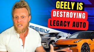 Geely is by FAR the FASTEST growing car company in the world in 2024