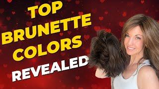 Ellen Wille Brunette Colors Comparison  Chiquel Wigs