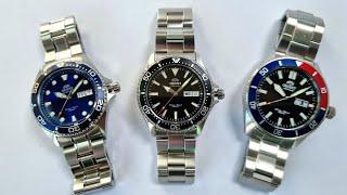 Orient MAKO 3. Orient RAY 2. Orient KANNO. Сравним их