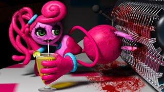 MOMMY LONG LEGS GRINDER TRAP  Poppy Playtime Chapter 2 Animation Compilation
