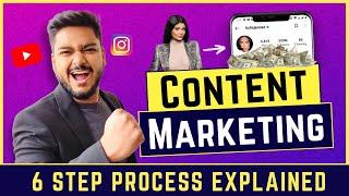 Content Marketing Explained  6 Step Process  Social Seller Academy - Hindi