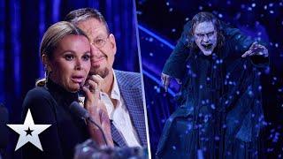 The Witch brings the CHAOS and SHOCKS us all to the core  BGT The Ultimate Magician