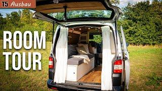 Wunderschöner VW Bulli T5 Camper Ausbau  Van Room Tour