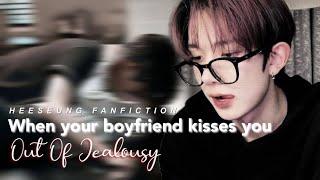 When Your Boyfriend Kisses You Out Of Jealousy  Heeseung FF Oneshot