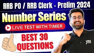 Number Series Live Test ⏱️ Latest - Best 30 Ques  IBPS RRB  Quant for Bank Exams  Aashish Arora