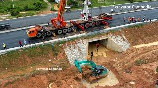 Compilation Video Excavator Stuck  Bulldozer Stuck Dump Truck Stuck And Recovery By Skill Operator