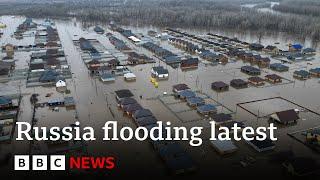 Russia flood Thousands evacuated from homes as Ural river water levels continue to rise  BBC News
