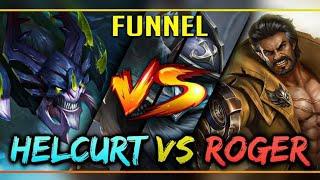 Helcurt countered Roger? funnel vs funnel