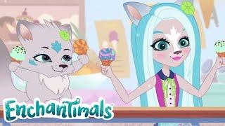 Enchantimals  Tales From Everwilde Tale of the Always Frozen Ice Cream Cartoons for Kids