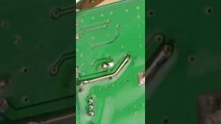 How to repair broken PCB traces #electric #pcb #repair