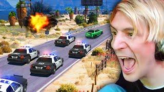 INTENSE POLICE CHASE Multi POV  GTA NoPixel 4.0 RP