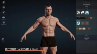 UE4 Character Creator - Create custom character in Unreal Engine 4