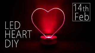 How to make a LED heart? Super gift AMAZING DIY
